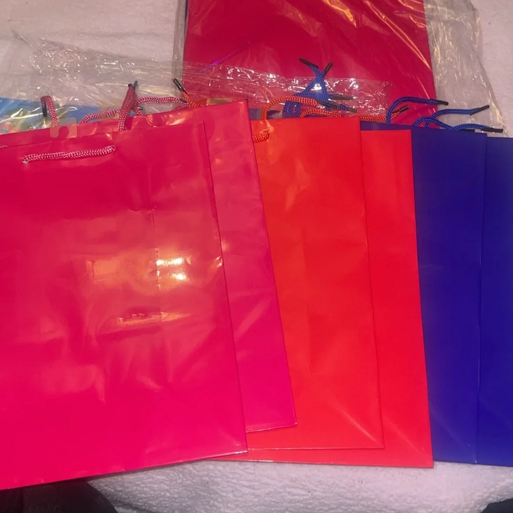 Colorful Gift Bags Set